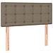 Giroletto a Molle con Materasso Tortora 120x190 cm in Tessuto - Foto miniatura 7