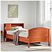 Letto Libreria senza Materasso Marrone Cera 100x200 cm in Pino - Foto miniatura 2