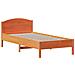 Letto Libreria senza Materasso Marrone Cera 100x200 cm in Pino - Foto miniatura 8