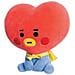 Peluche Mascotte Tata Baby In Poliestere Ultra Morbido Bt21, Blu / Rosso - Foto miniatura 3