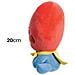 Peluche Mascotte Tata Baby In Poliestere Ultra Morbido Bt21, Blu / Rosso - Foto miniatura 4