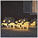 Renne LED 7 pcs Oro Tessuto - Foto miniatura 3