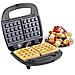 WM751 piastra per waffle 2 waffle 750 W Nero - Foto miniatura 3