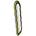 Specchio Con Cornice Onde 1-verde-mdf-60x4x160 Cm - Foto miniatura 4
