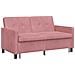 Divano letto Rosa Tessuto - Foto miniatura 5