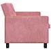 Divano letto Rosa Tessuto - Foto miniatura 8