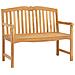 Panchina in legno intagliata a mano Naturale 114 x 60 x 95 cm - Foto miniatura 1