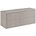 Piano lavabo 120 cm, Arrotondato, Marrone opaco, per lavabo da appoggio, LINEA - Foto miniatura 3