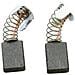 Spazzole di carbone per Makita 9607HBS - 6,5 x 13,5 x 17,5 mm - coppia - Foto miniatura 1