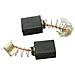 Spazzole di carbone per Makita HR2445 - 6 x 9 x 11 mm - coppia - Foto miniatura 2