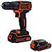 Trapano Avvitatore con Doppia Batteria 18V Litio, 1.5Ah, in Valigetta - Foto miniatura 4