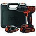 Trapano Avvitatore con Doppia Batteria 18V Litio, 1.5Ah, in Valigetta - Foto miniatura 1