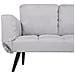 Divano Letto Con Rivestimento Grigio Chiaro Brekke - Foto miniatura 18