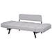 Divano Letto Con Rivestimento Grigio Chiaro Brekke - Foto miniatura 19