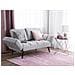 Divano Letto Con Rivestimento Grigio Chiaro Brekke - Foto miniatura 13