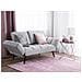 Divano Letto Con Rivestimento Grigio Chiaro Brekke - Foto miniatura 20