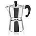 Moka Macchina Da Caffè Caffettiera Alluminio 3 Tazze 020304 - Foto miniatura 1