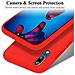 Custodia Compatibile Con Huawei P20 In Liquid Rosso - Coperchio Protettivo In Silicone Tpu Flessibile - Foto miniatura 7