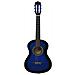 Chitarra Classica per Principianti e Bambini Blu 1/2 34"" - Foto miniatura 3