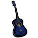 Chitarra Classica per Principianti e Bambini Blu 1/2 34"" - Foto miniatura 1
