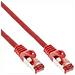 76111R 1m Cat6 S / FTP (S-STP) Rosso cavo di rete - Foto miniatura 1