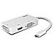 43273 cavo di interfaccia e adattatore USB-C HDMI / DVI / VGA Bianco - Foto miniatura 1