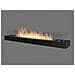 Firebox 120 - Biocamino Freestanding Inserto A Bioetanolo Da Appoggio Nero - Con Vetro - Foto miniatura 5