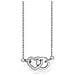 Collana Con Ciondolo Da Donna Argento Sterling 925 Ke1643-051-14-l45v - Foto miniatura 1