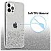 Custodia Compatibile Con Apple Iphone 12 / 12 Pro In Trasparente Con Glitter - Coperchio Protettivo In Silicone Tpu Flessibile Con Glitter Scintillanti - Foto miniatura 4