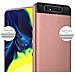 Custodia Compatibile Con Samsung Galaxy A80 / A90 4g In Oro Rosa Metallico - Coperchio Protettivo In Silicone Tpu Flessibile - Foto miniatura 5