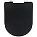 Sedilo Copriwater In Duroplast, Colore Nero, - Foto miniatura 1