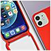 Cover Semirigida Per Iphone 12 / 12 Pro Cordino Nylon Intrecciato 80 Cm Rossa - Foto miniatura 5