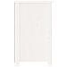 Comodini 2 Pz Bianchi 50x35x61,5 Cm In Legno Massello Di Pino - Foto miniatura 4