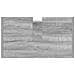 Armadietto Bagno Grigio Sonoma 60x33x60 Cm In Legno Multistrato - Foto miniatura 4