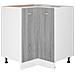 Armadietto Cucina “Lyon” Grigio Sonoma 75,5x75,5x81,5 cm - Foto miniatura 1
