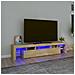 Mobile Porta Tv Con Luci Led Rovere Sonoma - Foto miniatura 1