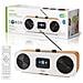 Radio Web Fm Dab+ Stereo Hi Fi Bluetooth Mp3 Meteo App Scaricabile Rdin2500wt - Foto miniatura 1