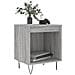 Comodini 2pz Grigio Sonoma 40x35x50 Cm In Legno Multistrato - Foto miniatura 3