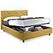 Letto Matrimoniale, Modello Saint Tropez, E Uno Tra I Modelli Piu Apprezzati Per Il Suo Rapporto Prezzo Qualita, Rete A Doghe 180x200 Cm, Compreso Box Contenitore, Rivestimento Giroletto Sfoderabile, Made In Italy - Foto miniatura 2