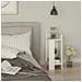 Tavolino Comodino Di Design Elos Colore Bianco 25x25x60h Destro - Foto miniatura 1