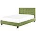 Letto Tessuto La Rochelle 180 X 200 Cm Verde - Foto miniatura 3