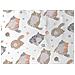 Completo Lenzuola Letto In 100% Cotone Made Italy Disegno Gatti 25gi Piazza E Mezza Gatti 25gi - Foto miniatura 2