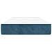 Materasso A Molle Blu Scuro 80x210x20 Cm In Velluto - Foto miniatura 3