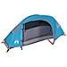 Tenda da Campeggio a Cupola per 1 Persona Blu Impermeabile - Foto miniatura 4