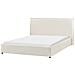 Letto Ad Acqua Velluto Lavaur 160 X 200 Cm Bianco Sporco - Foto miniatura 2