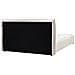 Letto Ad Acqua Velluto Lavaur 160 X 200 Cm Bianco Sporco - Foto miniatura 4