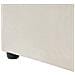 Letto Ad Acqua Velluto Lavaur 160 X 200 Cm Bianco Sporco - Foto miniatura 6