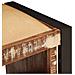 Panchina da archiviazione Multicolore 80x35x40 cm Legno solido di recupero - Foto miniatura 8