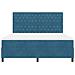 Letto a molle con materasso Blu scuro 180 x 200 cm Velluto - Foto miniatura 8