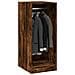 Armadio Rovere Fumo 48x41x102 cm in Legno Multistrato - Foto miniatura 4